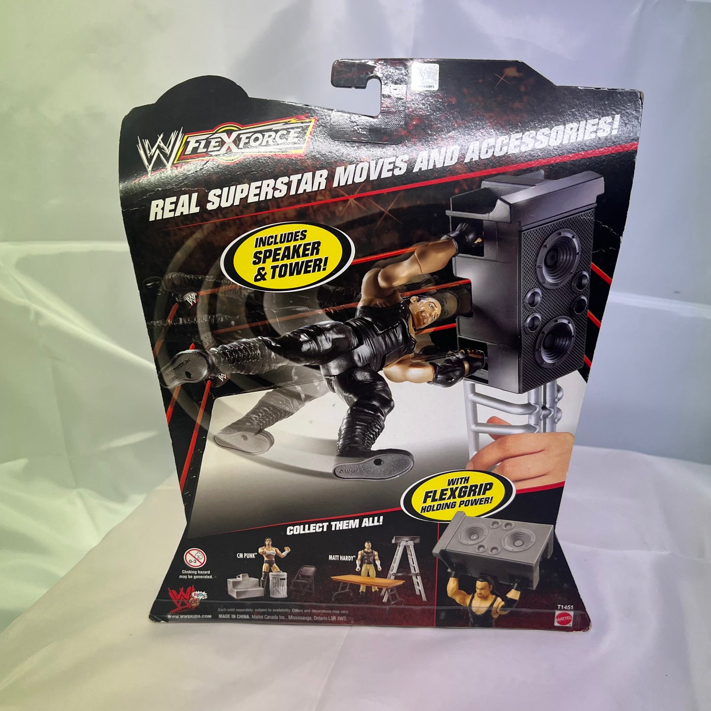 Undertaker - WWE Flexforce Speaker and Tower Action Figure Set