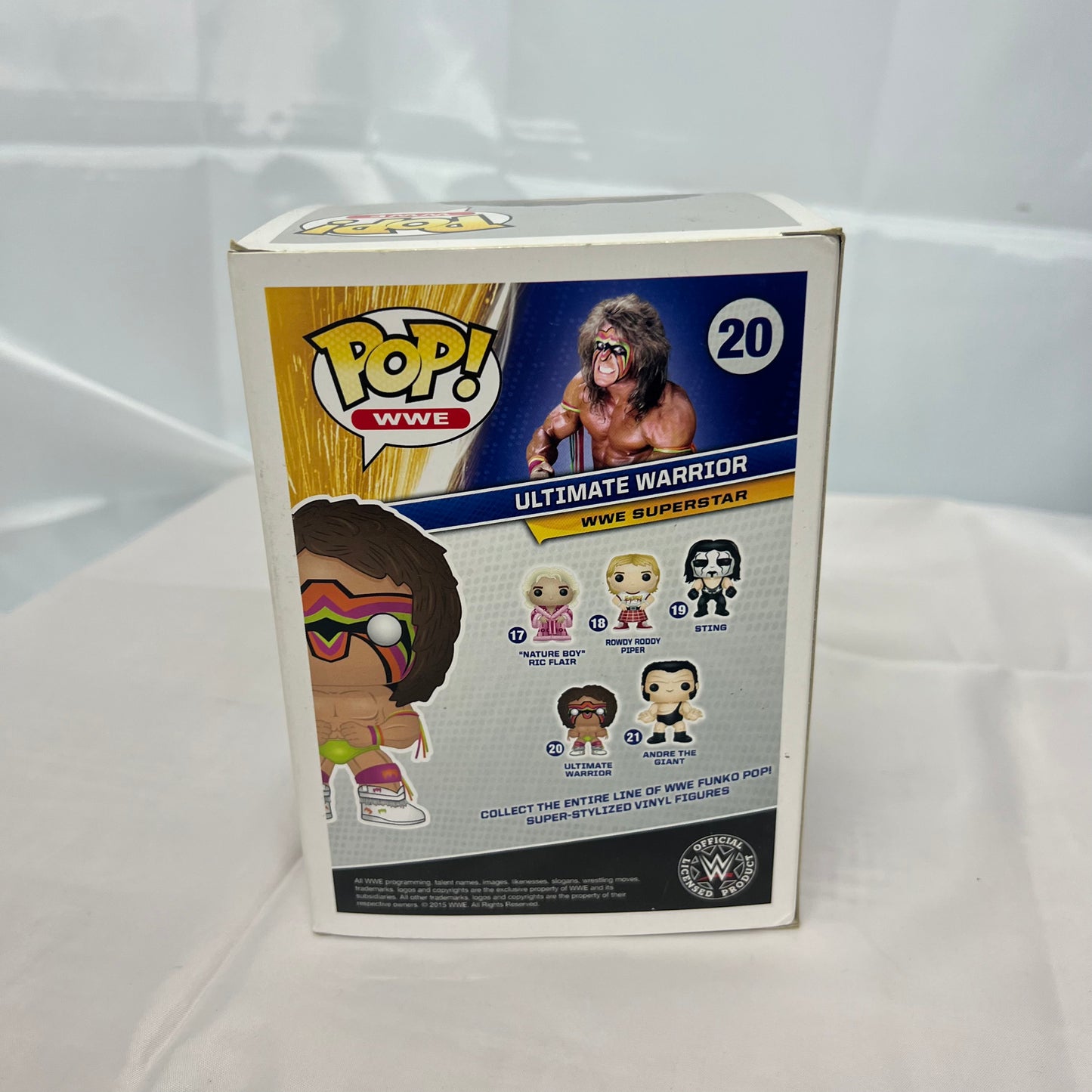 Ultimate Warrior - WWE Pop Vinyl 20 Collectable Figure 2