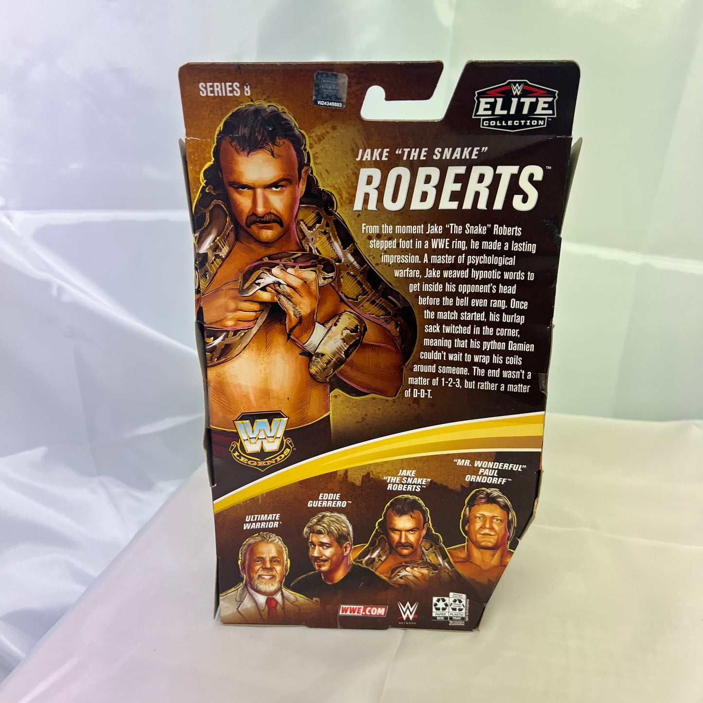 Jake The Snake Roberts - WWE Elite Legends 8 Action Figure