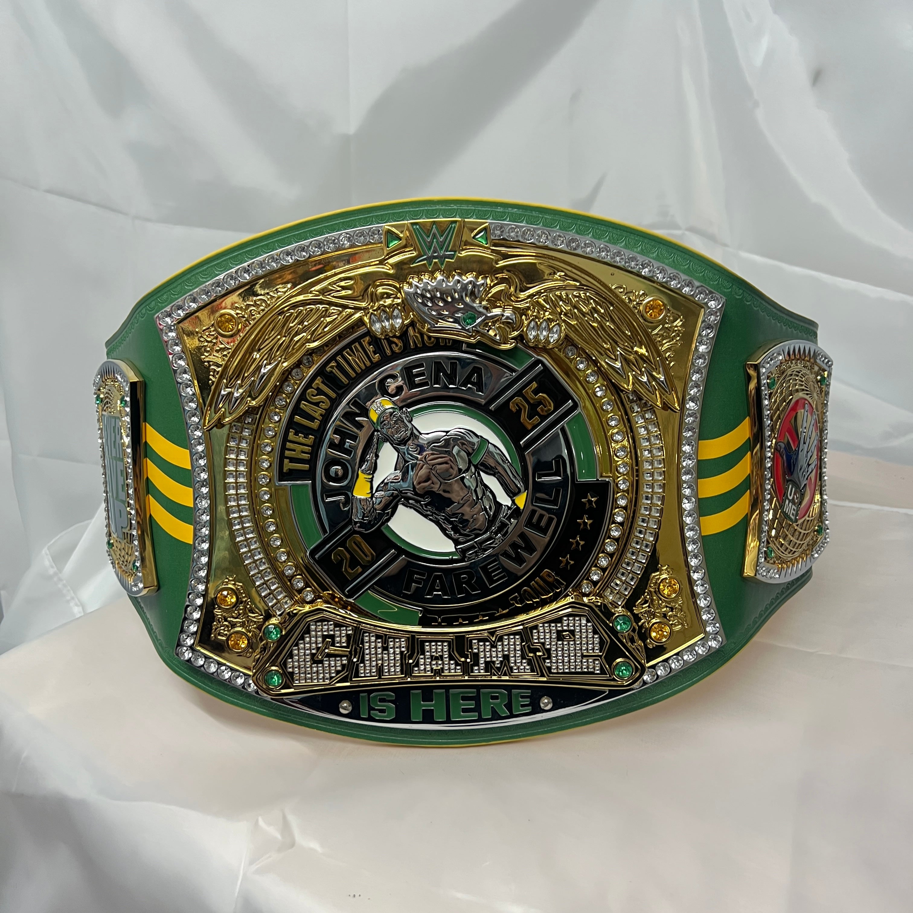 WWE John Cena Farewell 2025 Perth Spinner Championship Replica Title Belt