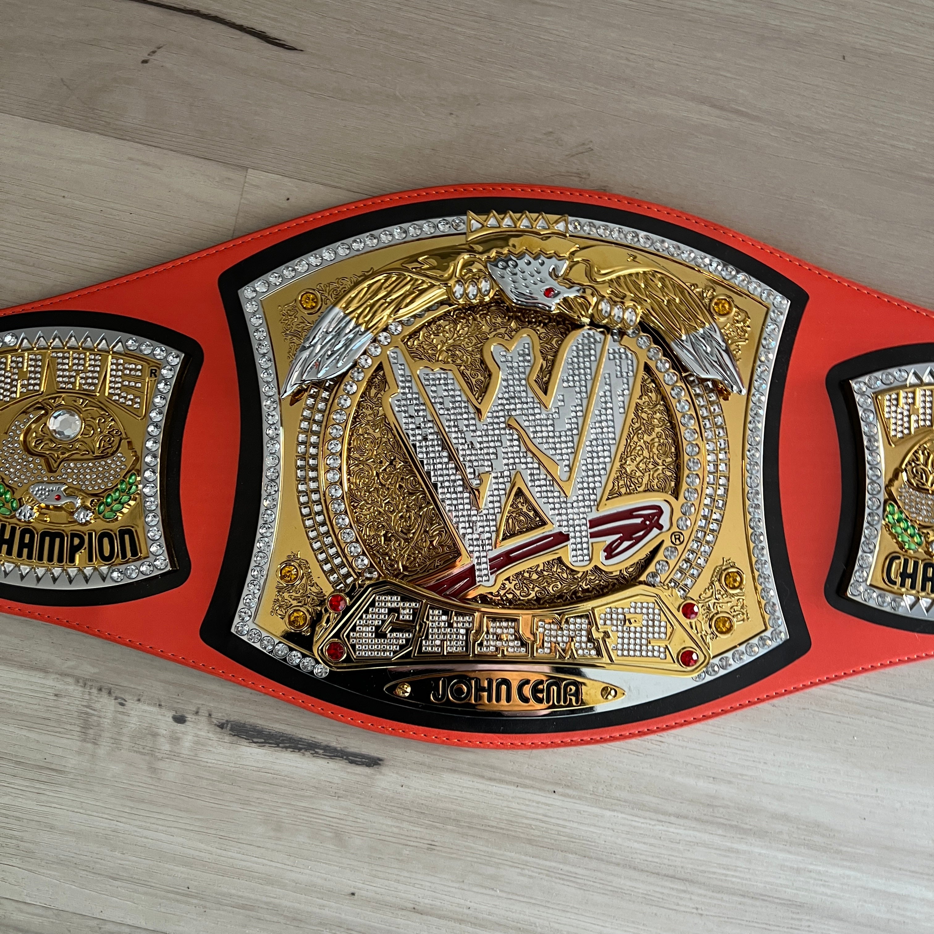 WWE John Cena Signature Series Championship Replica Title Belt WWE Authentic