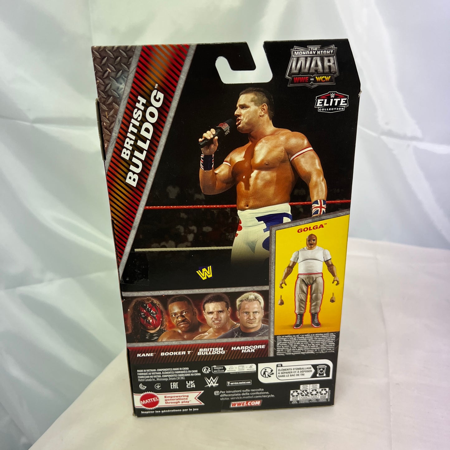 British Bulldog WWE Elite Monday Night Wars Action Figure