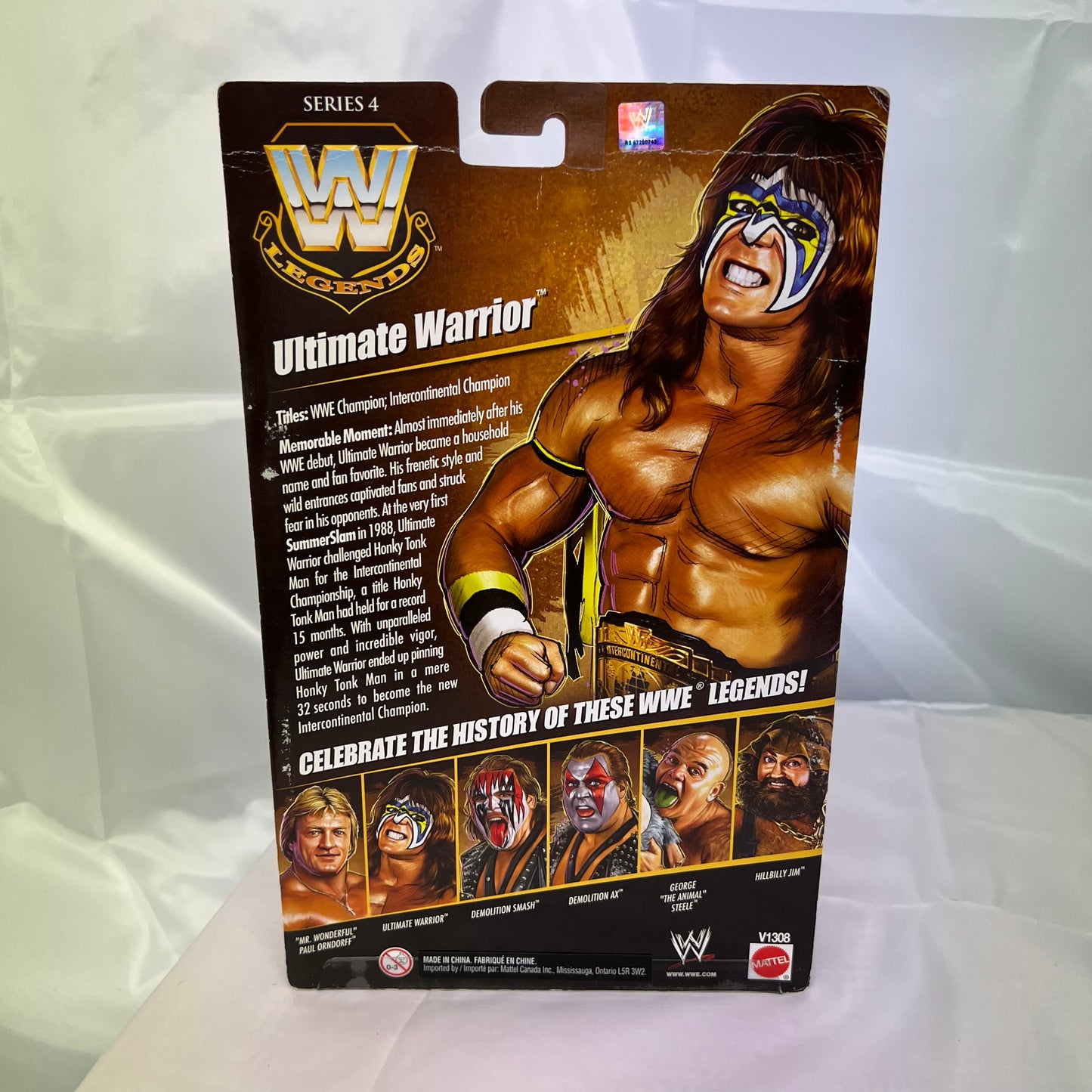 Ultimate Warrior - WWE Legends Series 4 Action Figure