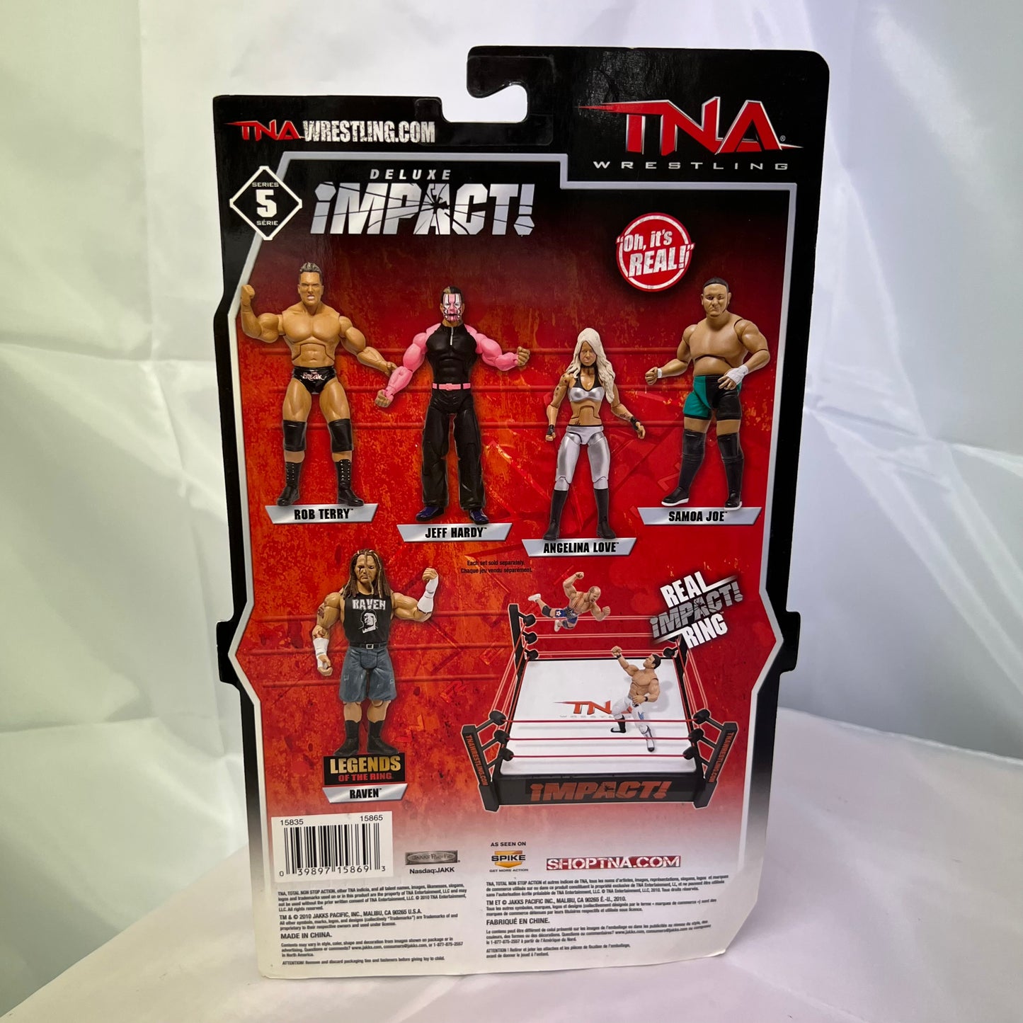 Samoa Joe Signed Autographed - WWE TNA Impact Series 5 Action Figure