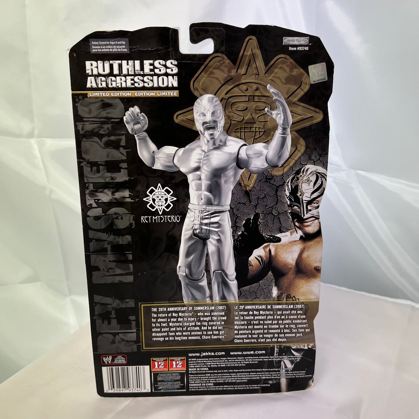 Rey Mysterio - WWE Ruthless Aggression Limited Edition Silver Action Figure