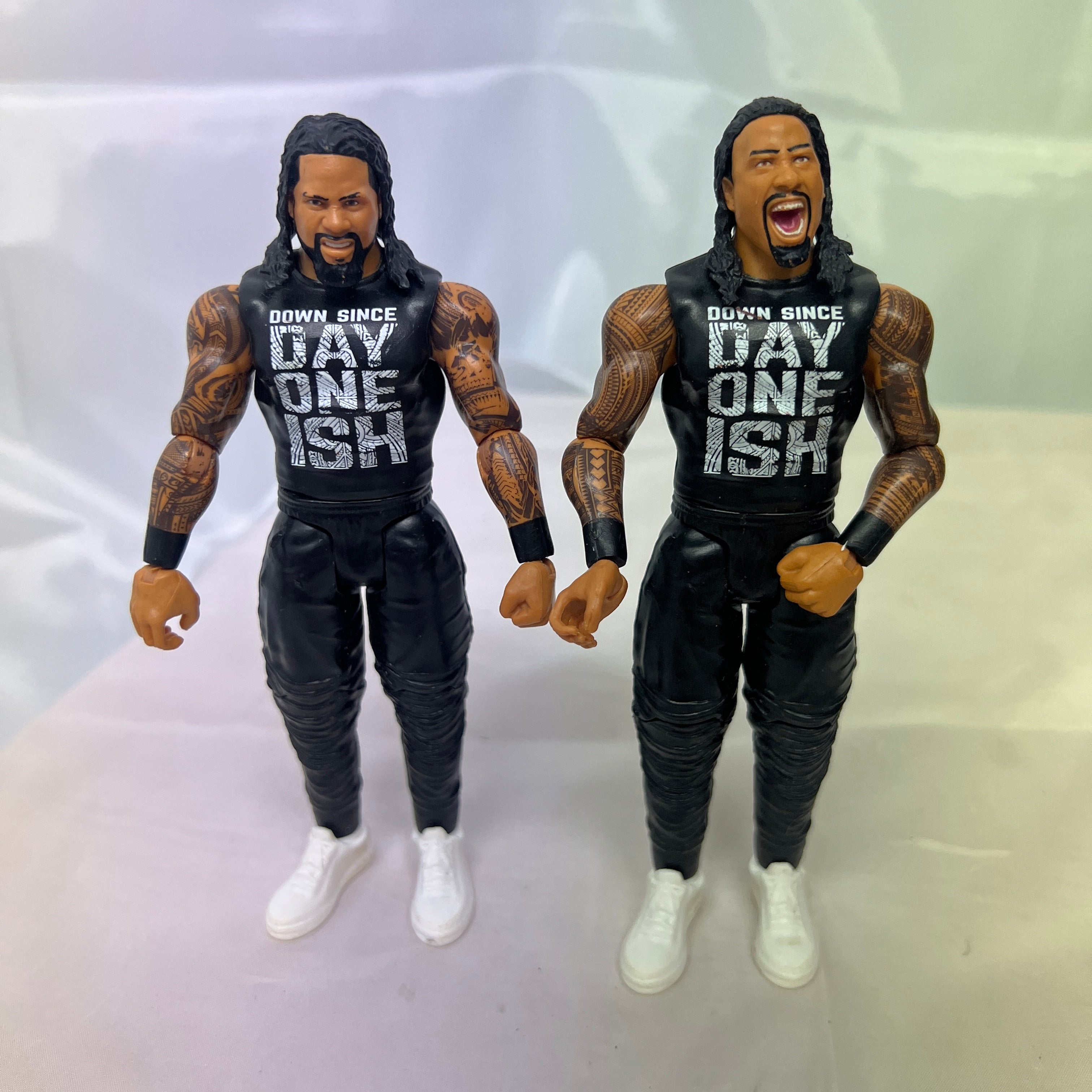 Jimmy and Jey Uso The Usos Battlepack 52 WWE Loose Action Figure Mattel