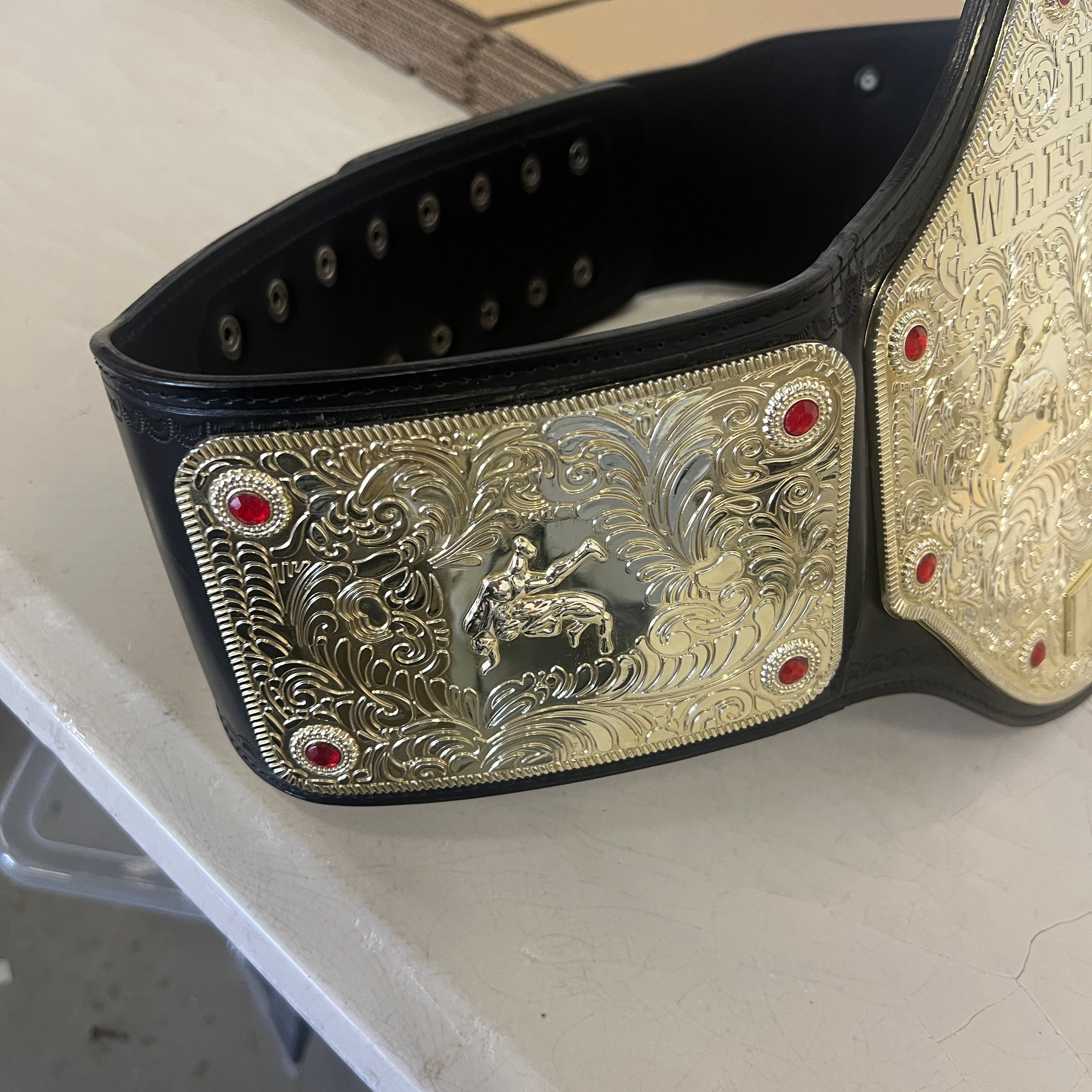 WWE World Heavyweight 2002 Retro Championship Commerative Title Belt WWE Authentic