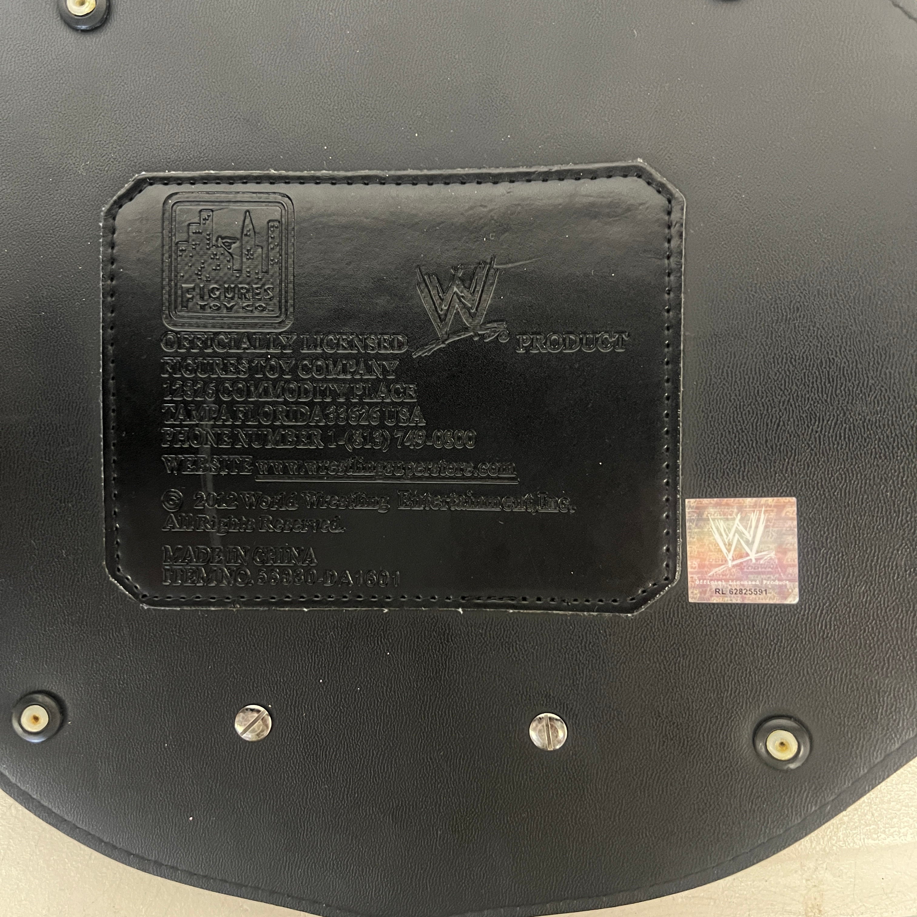 WWE World Heavyweight 2002 Retro Championship Commerative Title Belt WWE Authentic