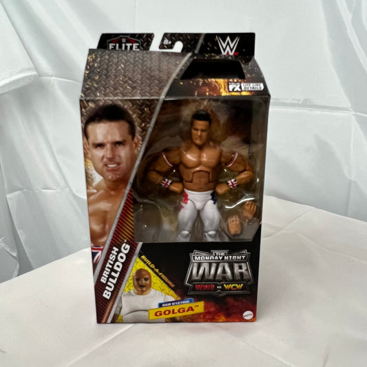 British Bulldog - WWE Elite Monday Night Wars Action Figure Opened NO BAF