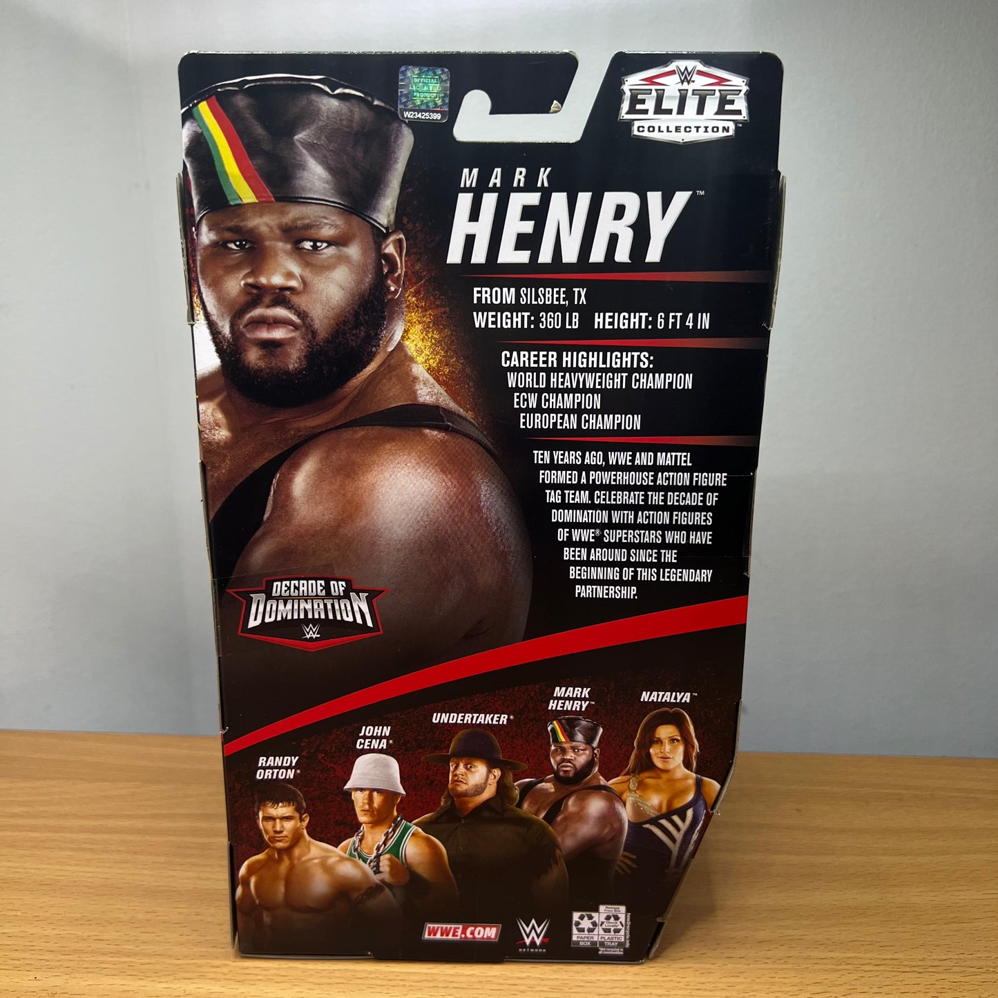 Mark Henry - WWE Elite Decade of Domination Action Figure