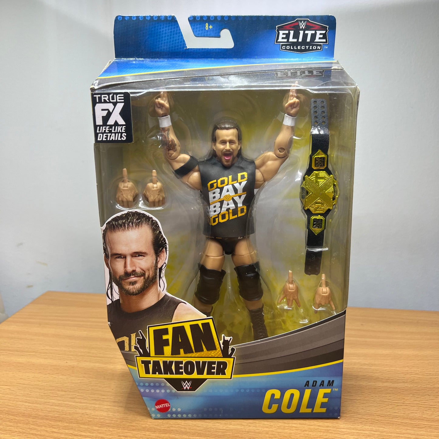 Adam Cole - WWE Elite Fan Takeover Action Figure