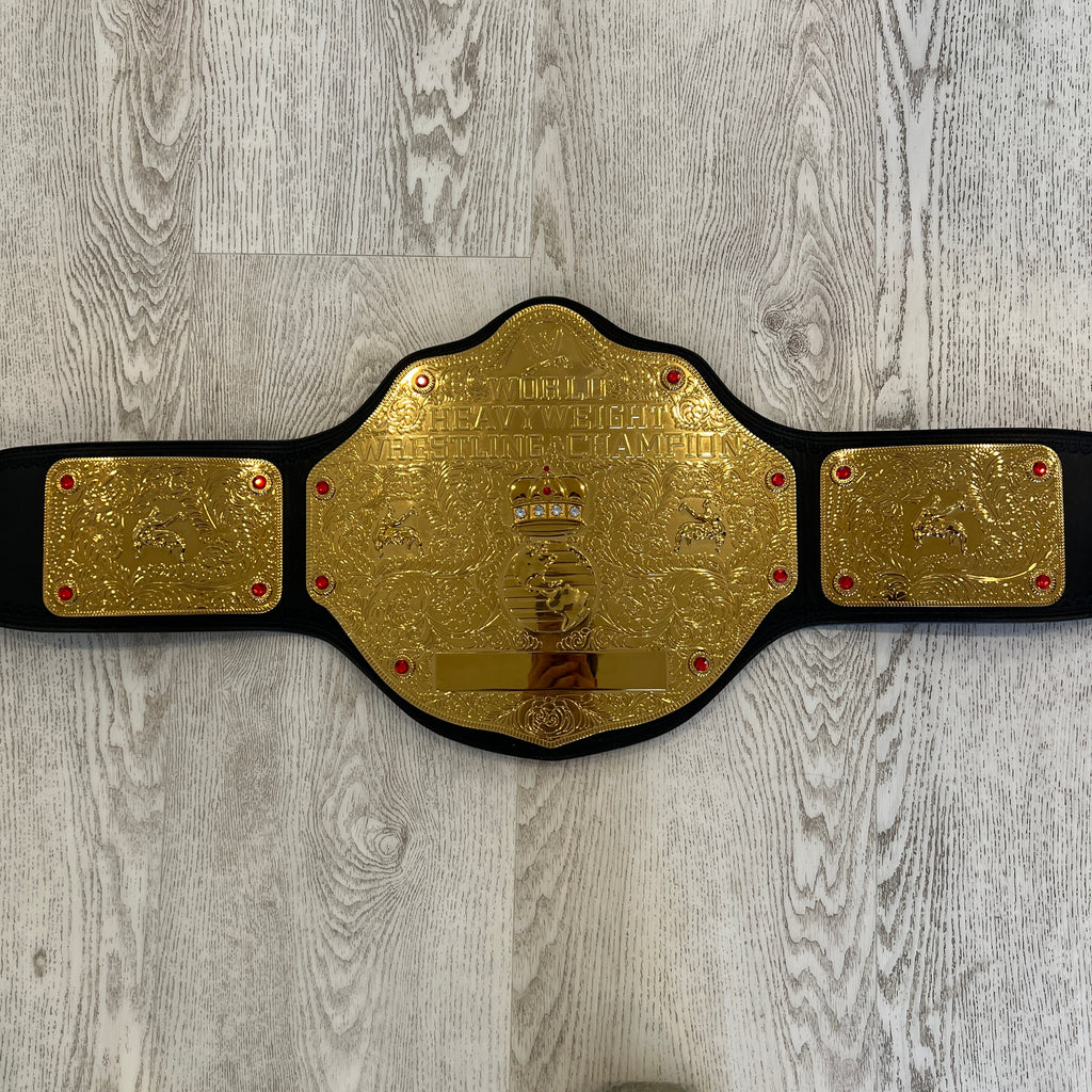 WWE World Heavyweight 2002 Retro Championship Replica Title Belt WWE Authentic