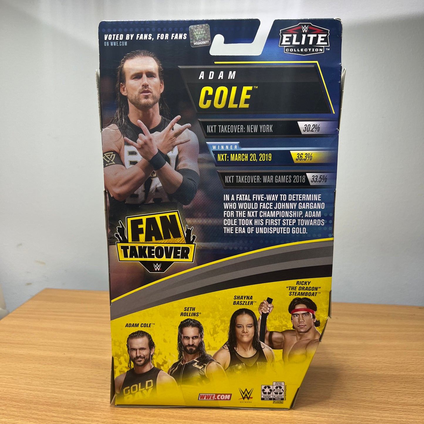 Adam Cole - WWE Elite Fan Takeover Action Figure