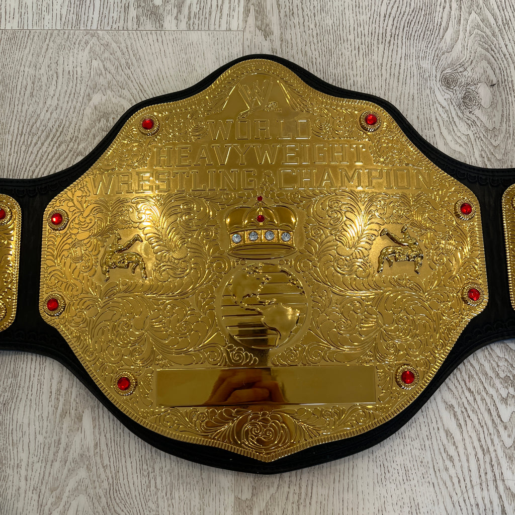 WWE World Heavyweight 2002 Retro Championship Replica Title Belt WWE Authentic