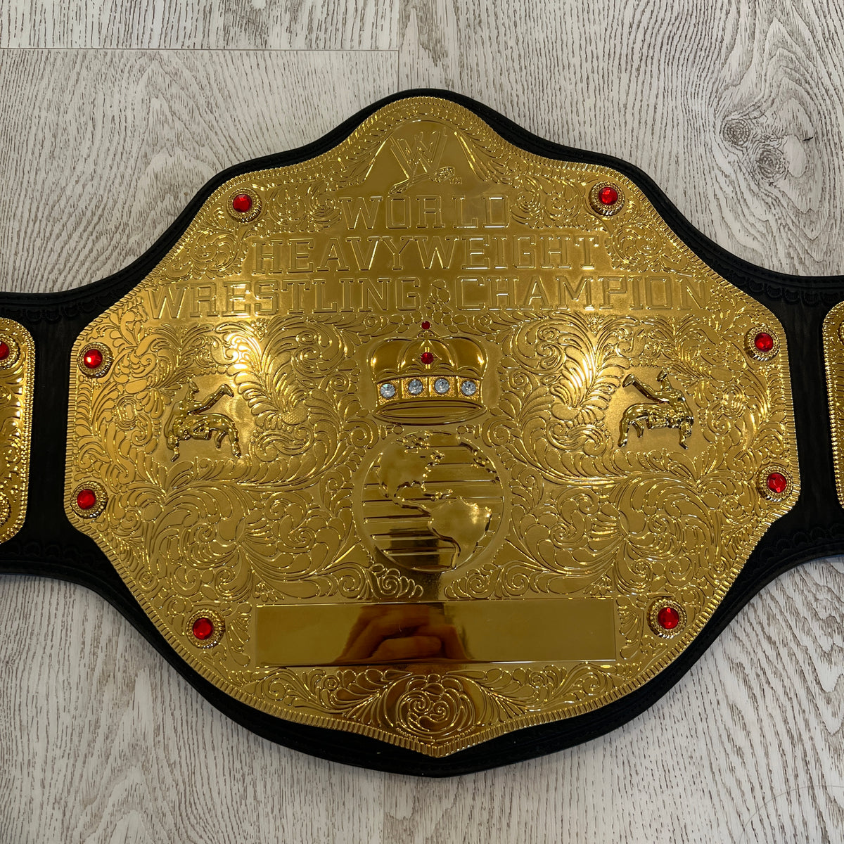 WWE World Heavyweight 2002 Retro Championship Replica Title Belt WWE Authentic