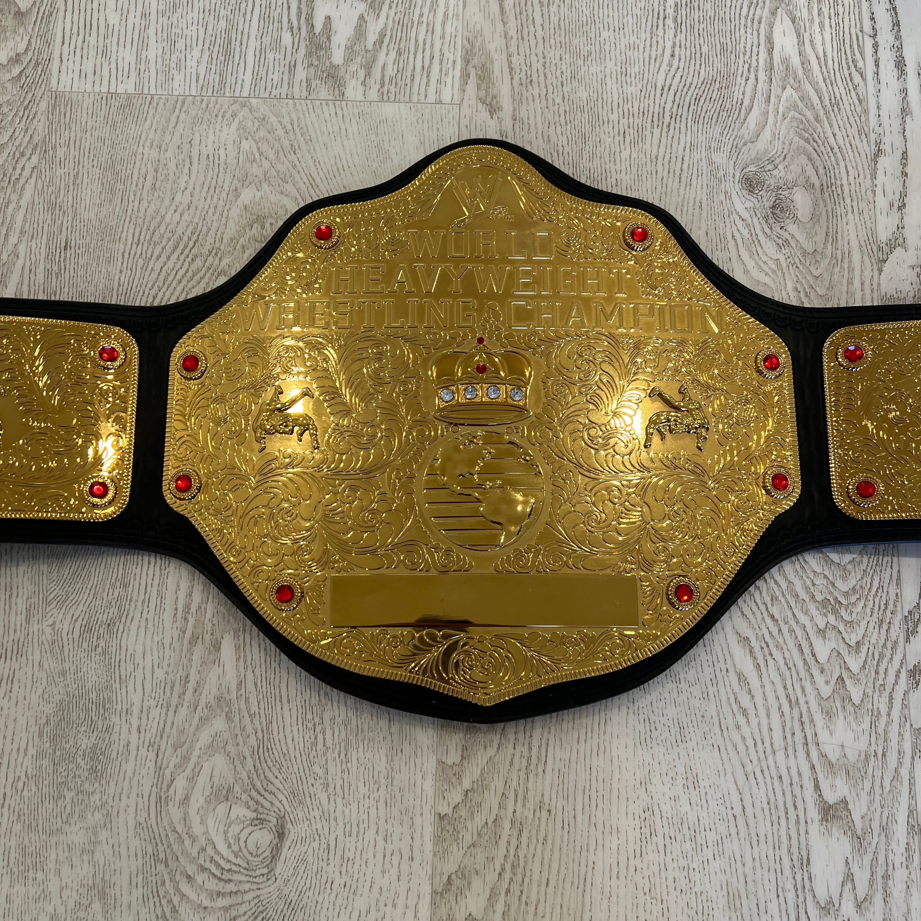 WWE World Heavyweight 2002 Retro Championship Replica Title Belt WWE Authentic