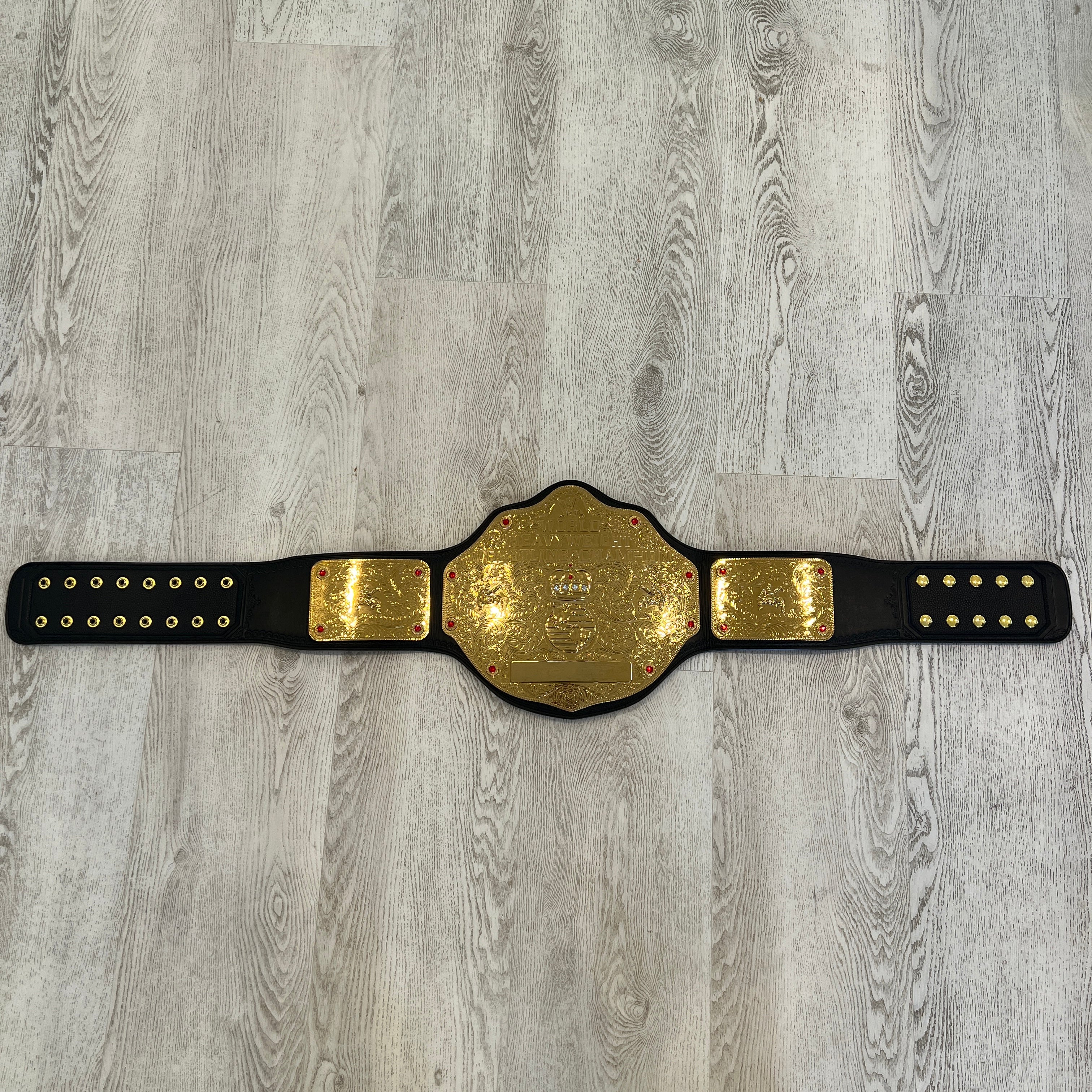 WWE World Heavyweight 2002 Retro Championship Commerative Title Belt WWE Authentic