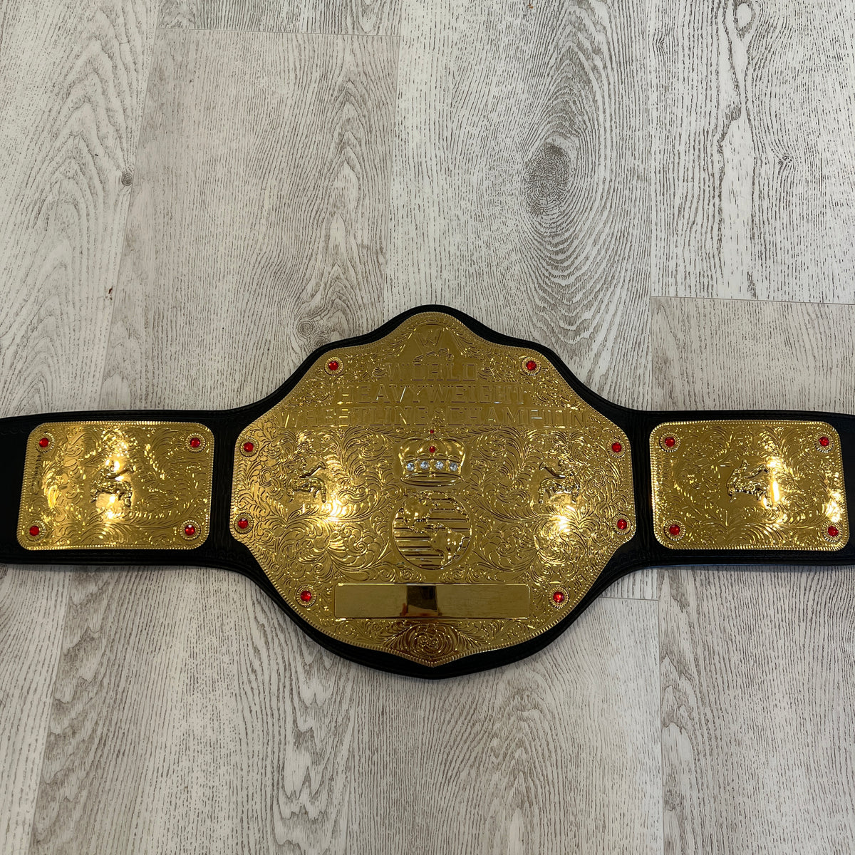 WWE World Heavyweight 2002 Retro Championship Commerative Title Belt WWE Authentic