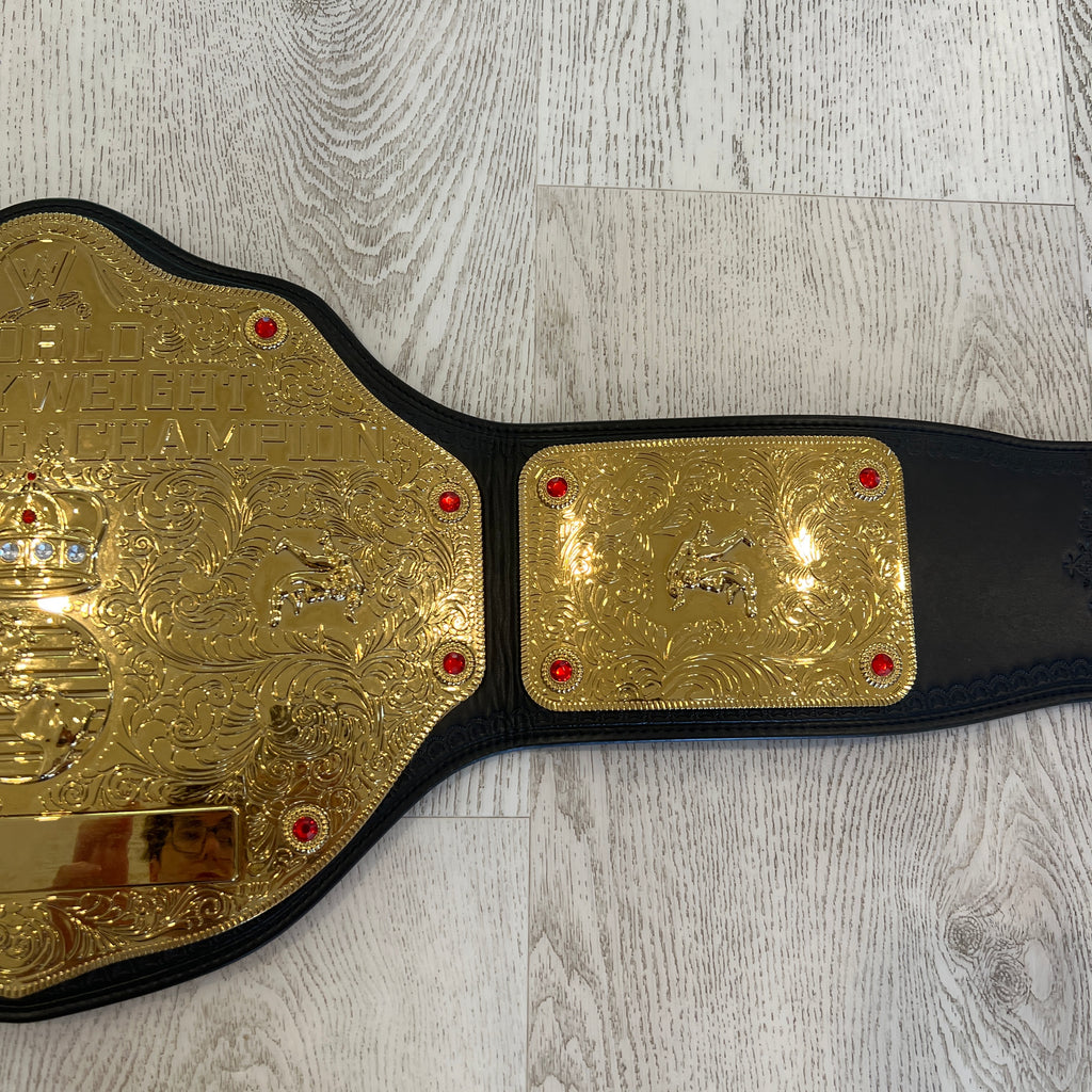 WWE World Heavyweight 2002 Retro Championship Commerative Title Belt WWE Authentic