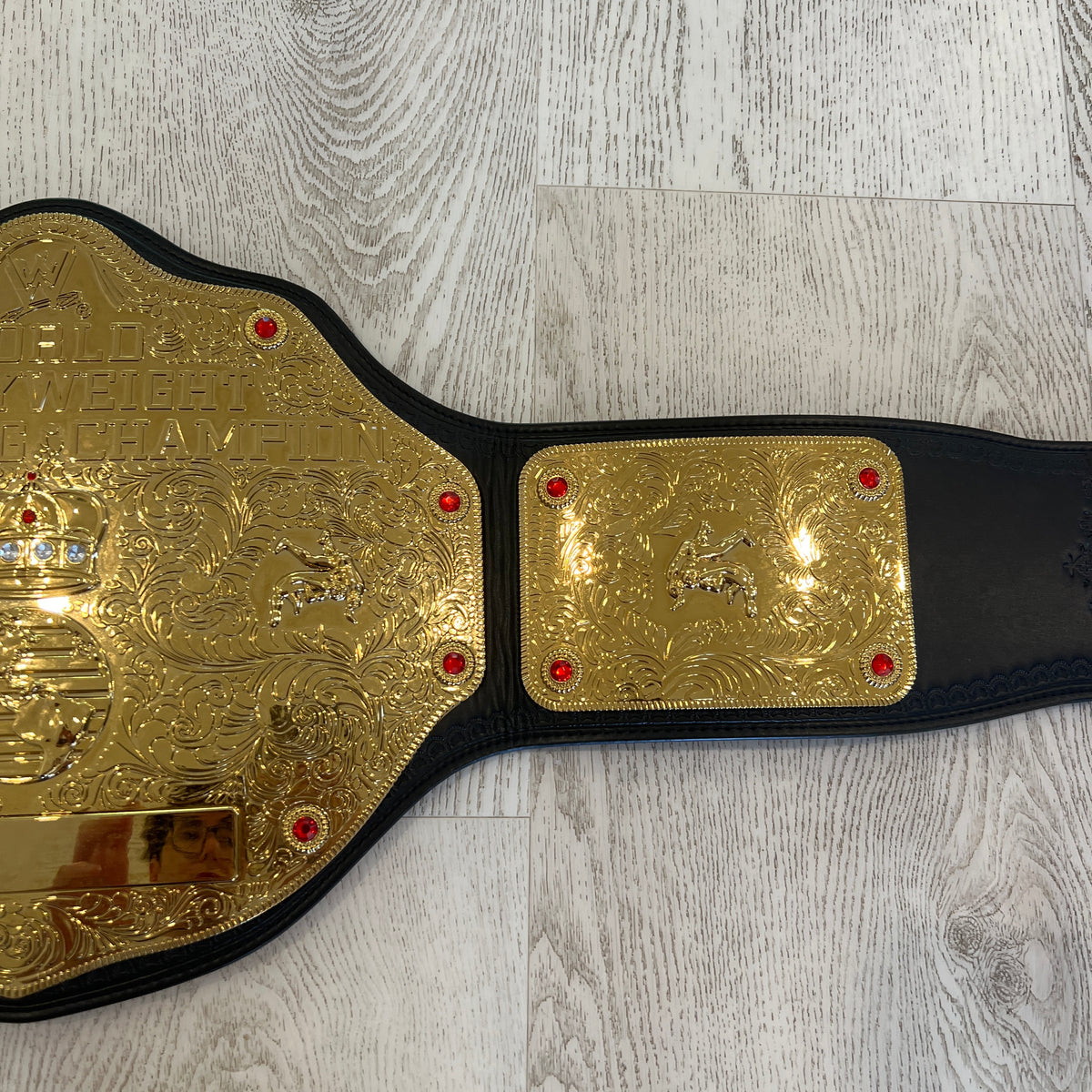 WWE World Heavyweight 2002 Retro Championship Commerative Title Belt WWE Authentic