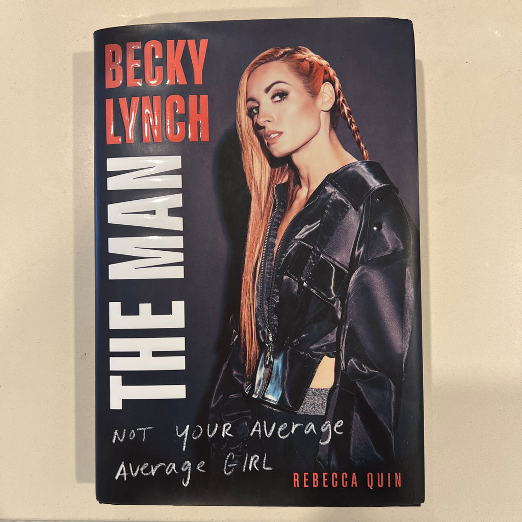 WWE Becky Lynch The Man Hardcover Book Signed Autographed COA Printing