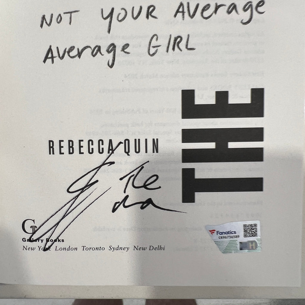 WWE Becky Lynch The Man Hardcover Book Signed Autographed COA Printing