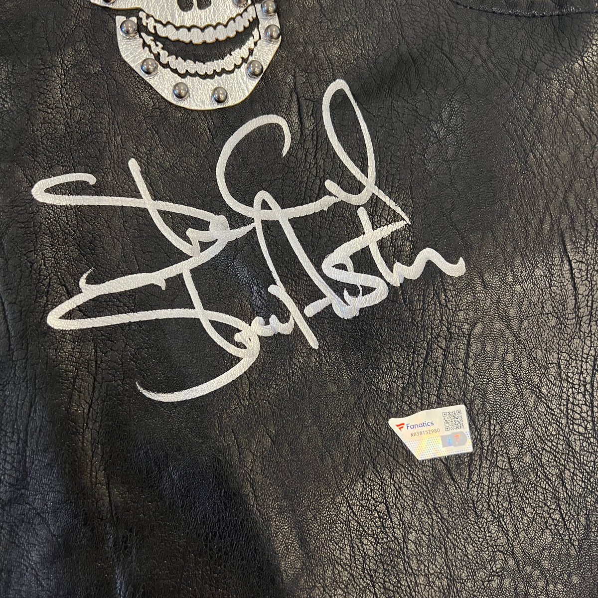 Stone Cold Steve Austin WWE Autographed Signed Black Gray OMR Replica Vest COA