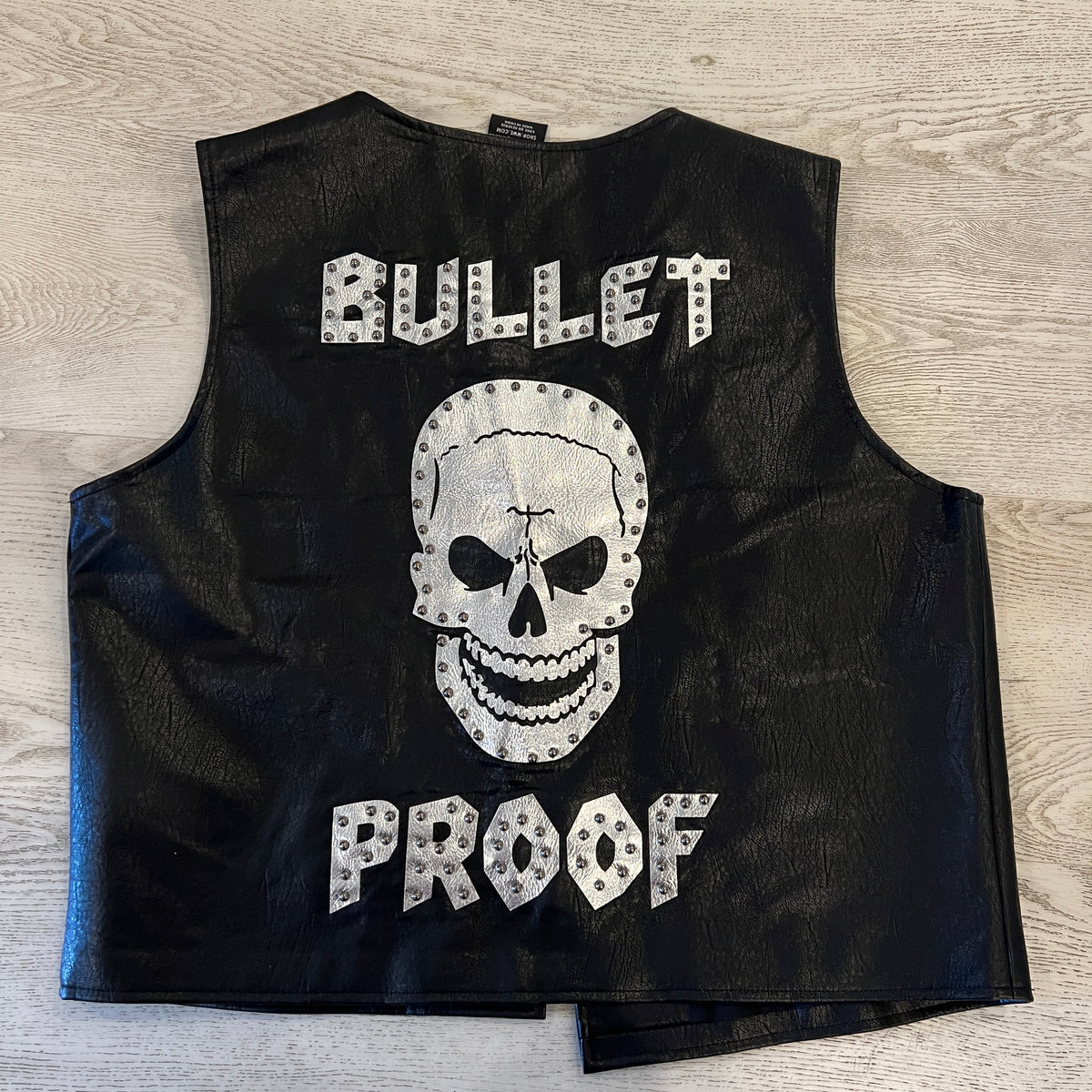 Stone Cold Steve Austin WWE Autographed Signed Black Gray OMR Replica Vest COA