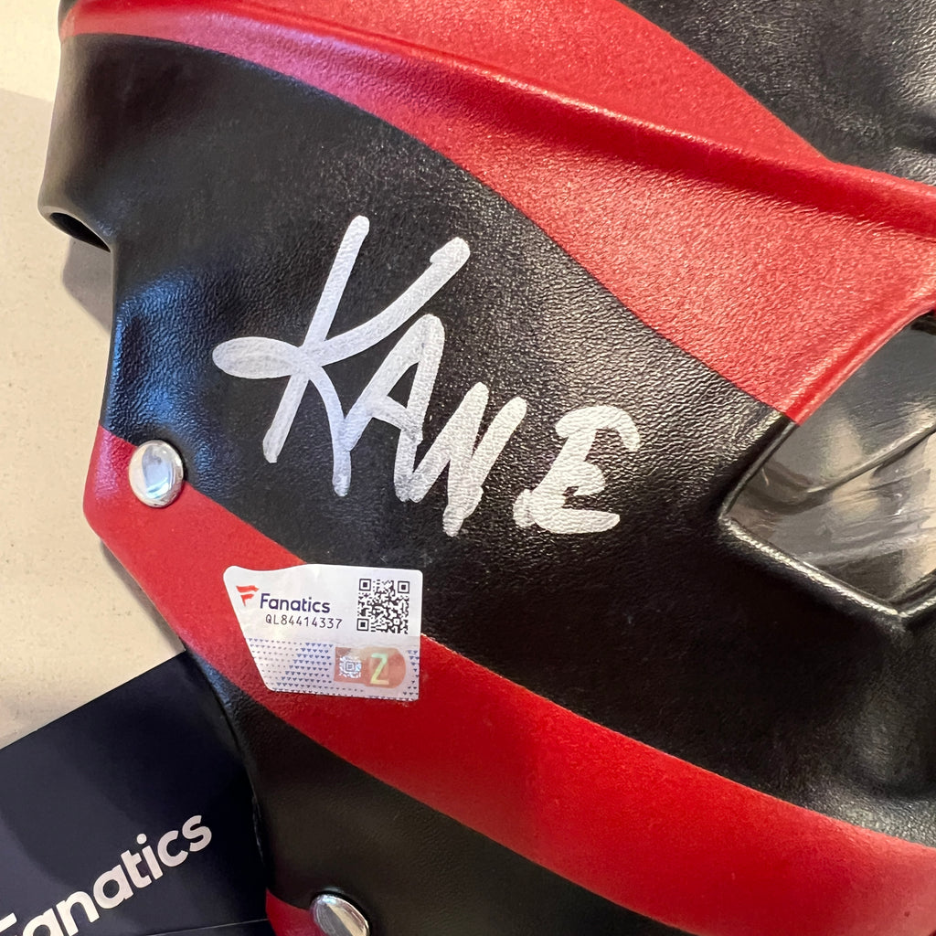 Kane WWE Autographed Signed COA Deluxe Replica Mask