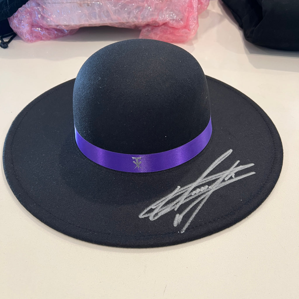 The Undertaker WWE Autographed Classic Hat Signed COA