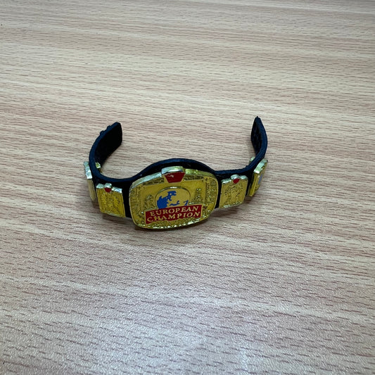 WWE European Championship Belt  - Wrestling Figure Accessory Playset WWE AEW