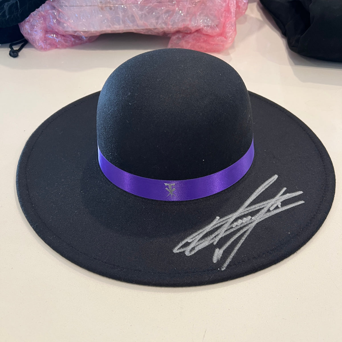 The Undertaker WWE Autographed Classic Hat Signed COA