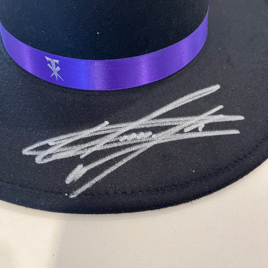 The Undertaker WWE Autographed Classic Hat Signed COA