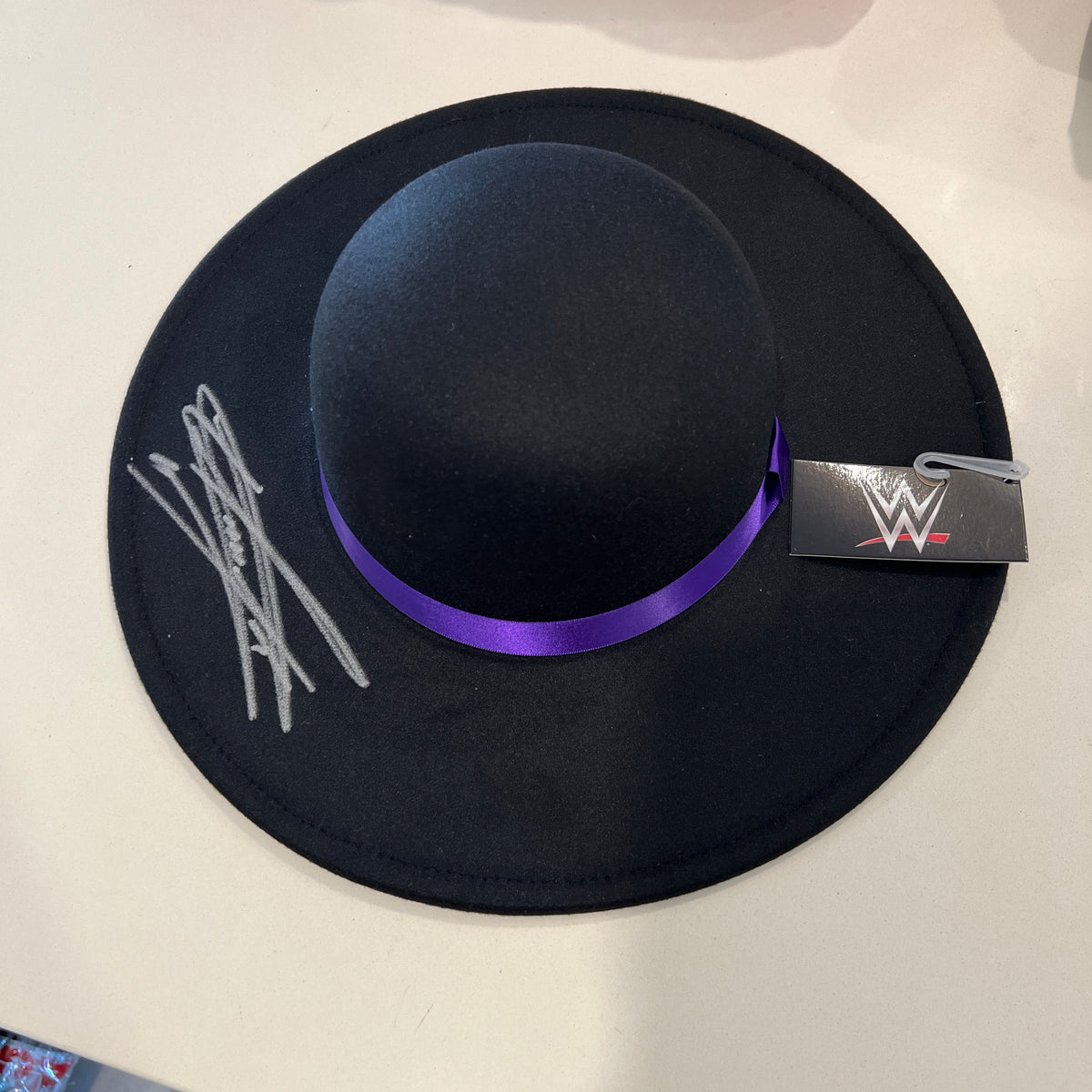 The Undertaker WWE Autographed Classic Hat Signed COA