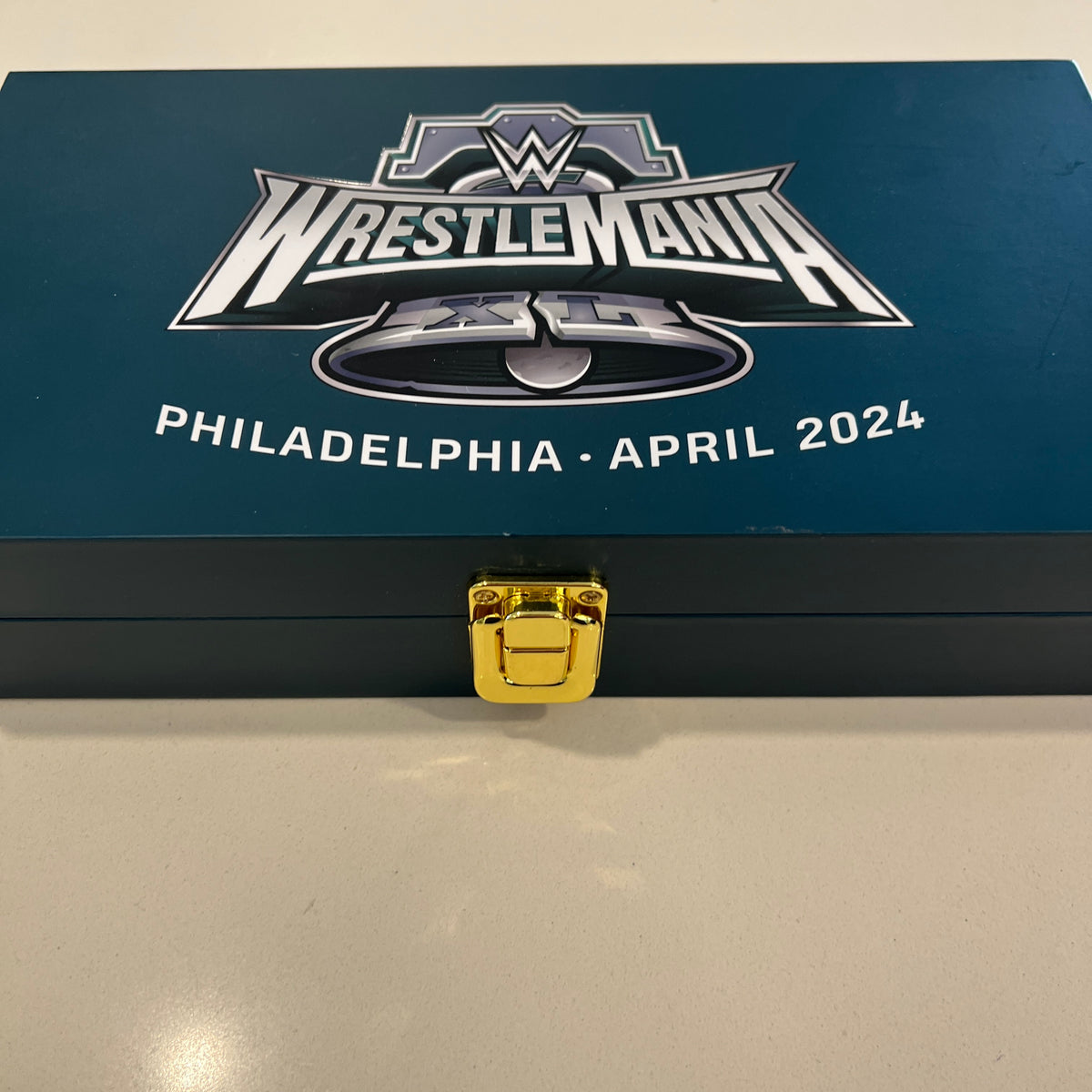 WWE Wrestlemania 40 Side Plate Box Set For Replica Title Belt