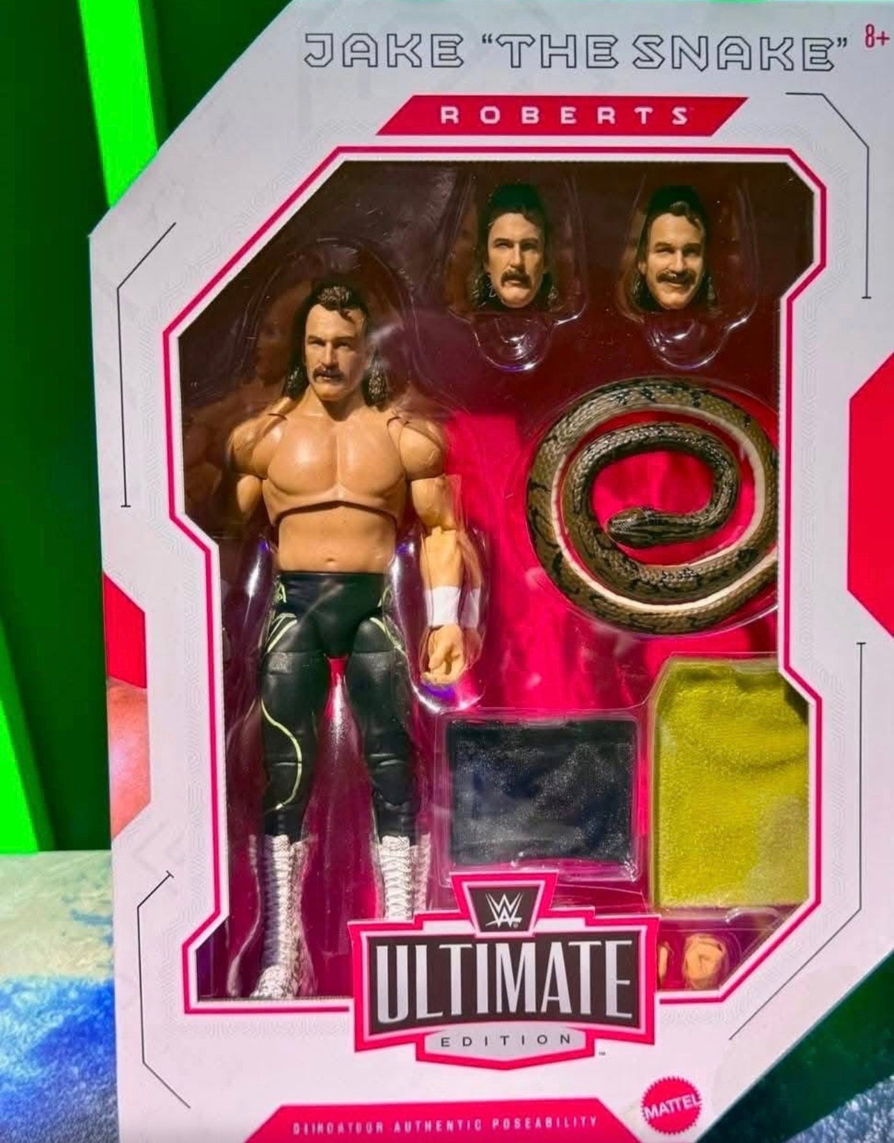 PREORDER Jake The Snake Roberts WWE Ultimate Edition 32 Action Figure