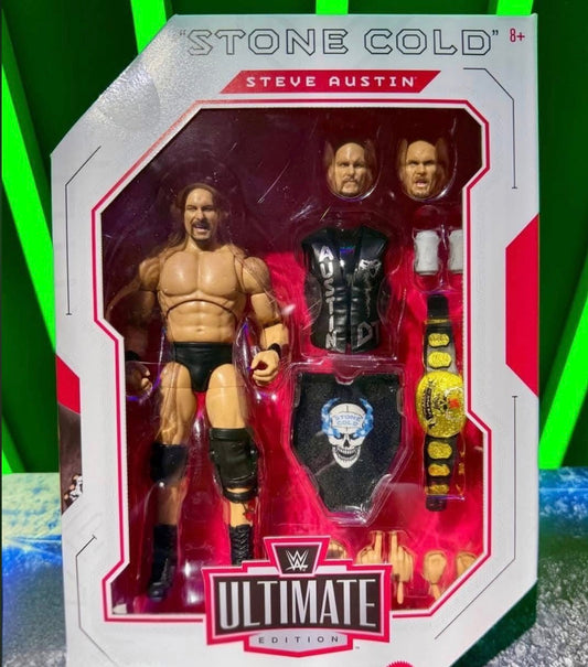 PREORDER Stone Cold Steve Austin WWE Ultimate Edition 32 Action Figure