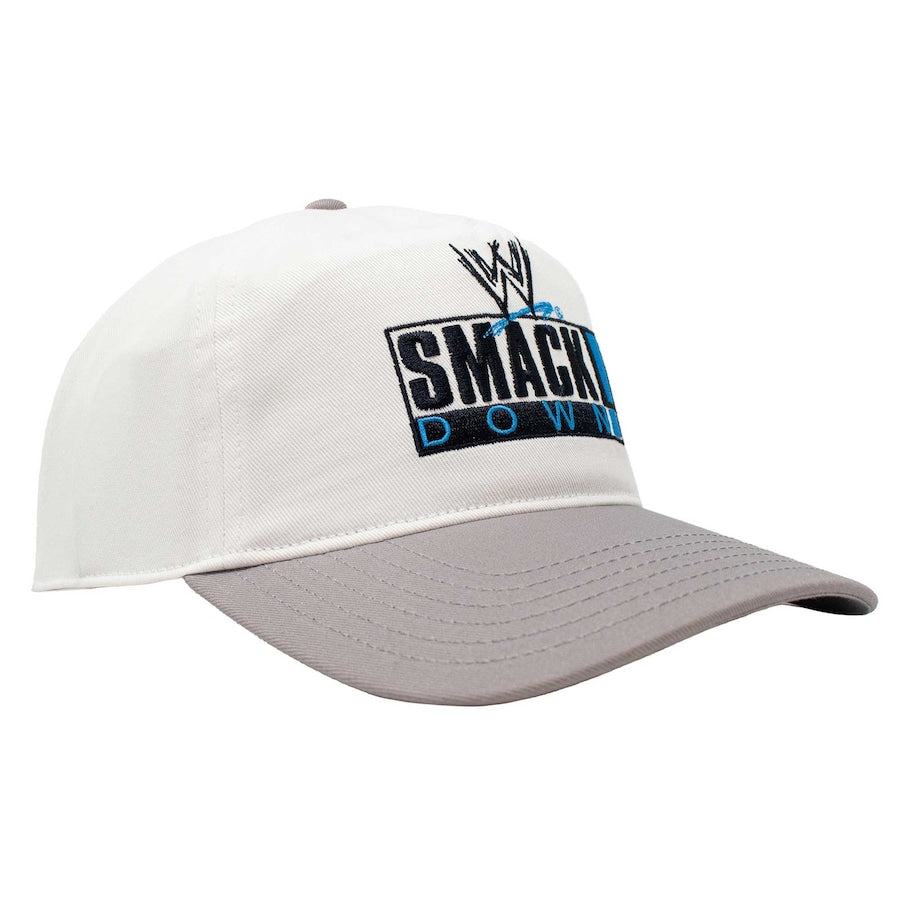 WWE Ripple Junction White/Gray SmackDown Adjustable Hat