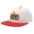 WWE Ripple Junction White/Red Royal Rumble Vintage Snapback Hat