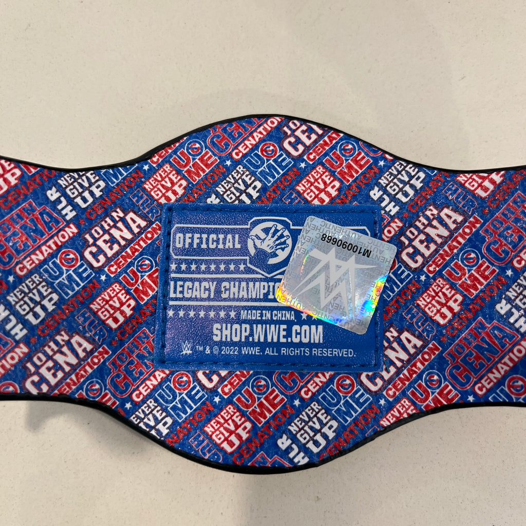 WWE John Cena Legacy Championship Mini Replica Title
