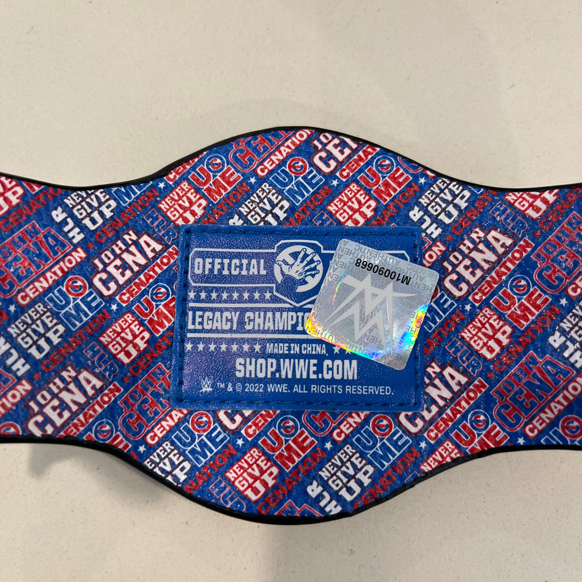WWE John Cena Legacy Championship Mini Replica Title