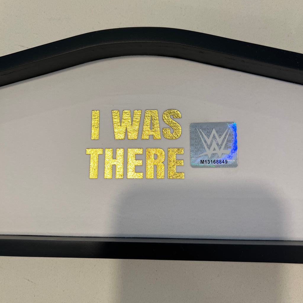 WWE Elimination Chamber 2024 Mini Replica Title Belt Perth Australia