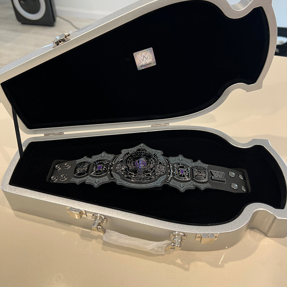 The Undertaker WWE 30 Years Signature Series Championship Mini Replica Title Belt