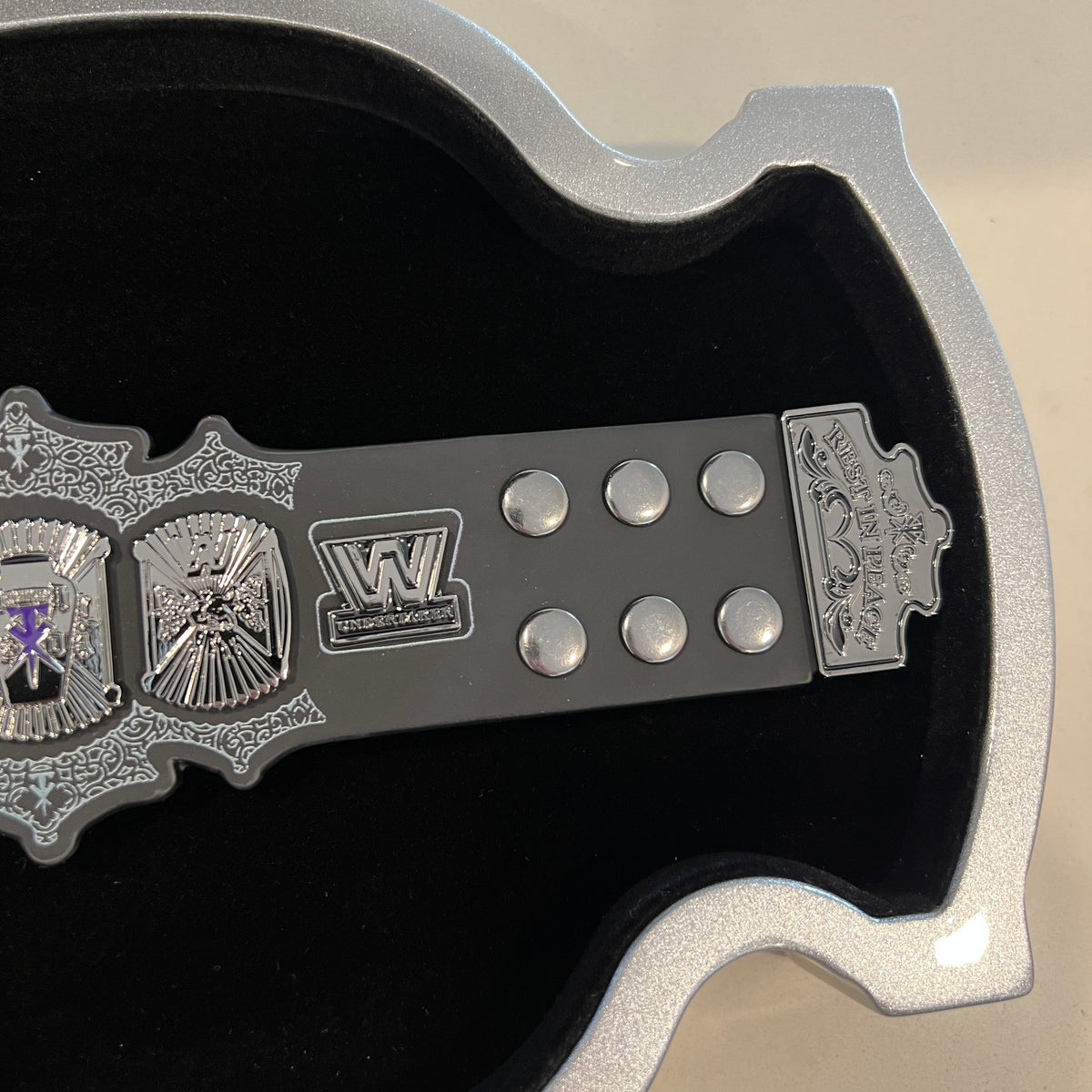 The Undertaker WWE 30 Years Signature Series Championship Mini Replica Title Belt