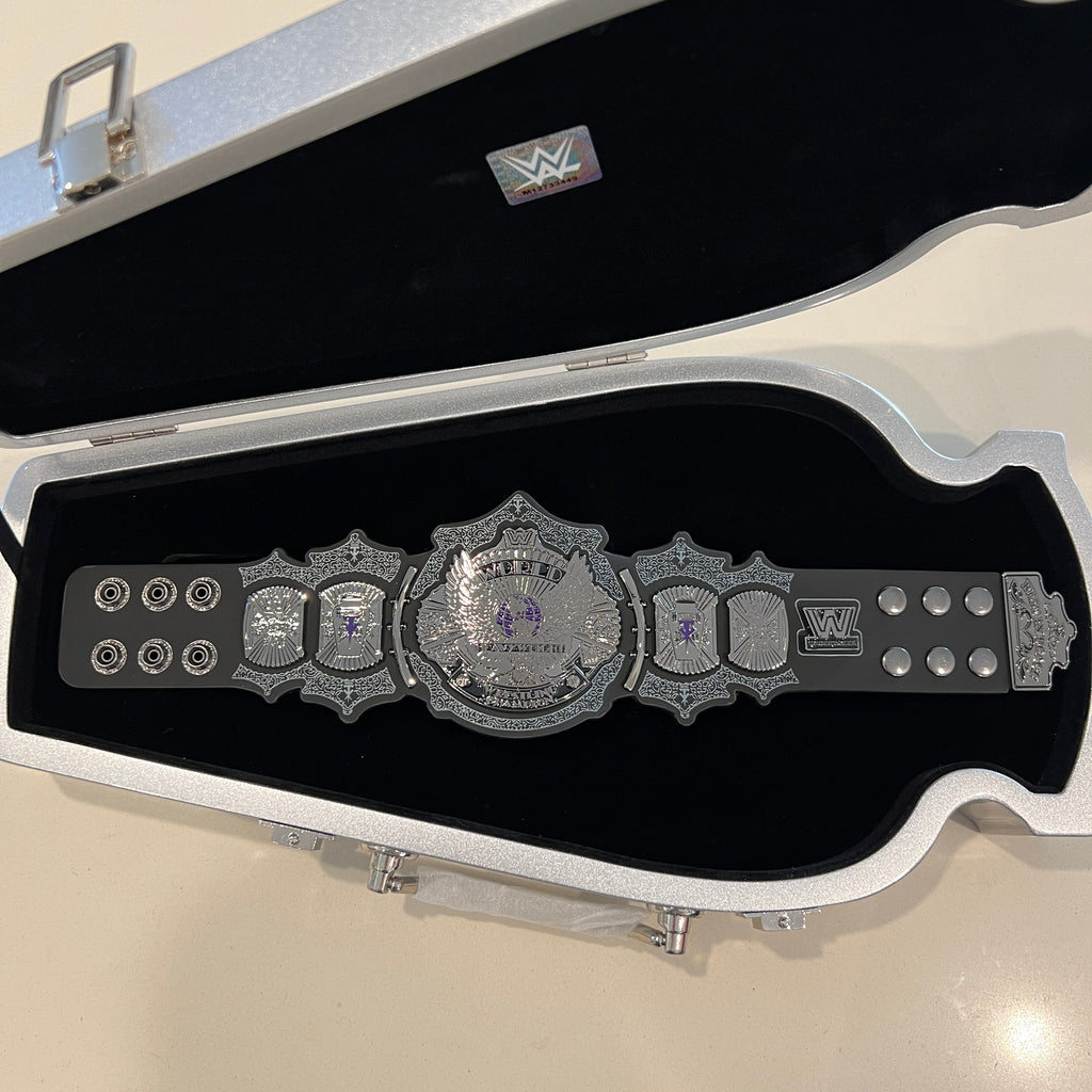 The Undertaker WWE 30 Years Signature Series Championship Mini Replica Title Belt