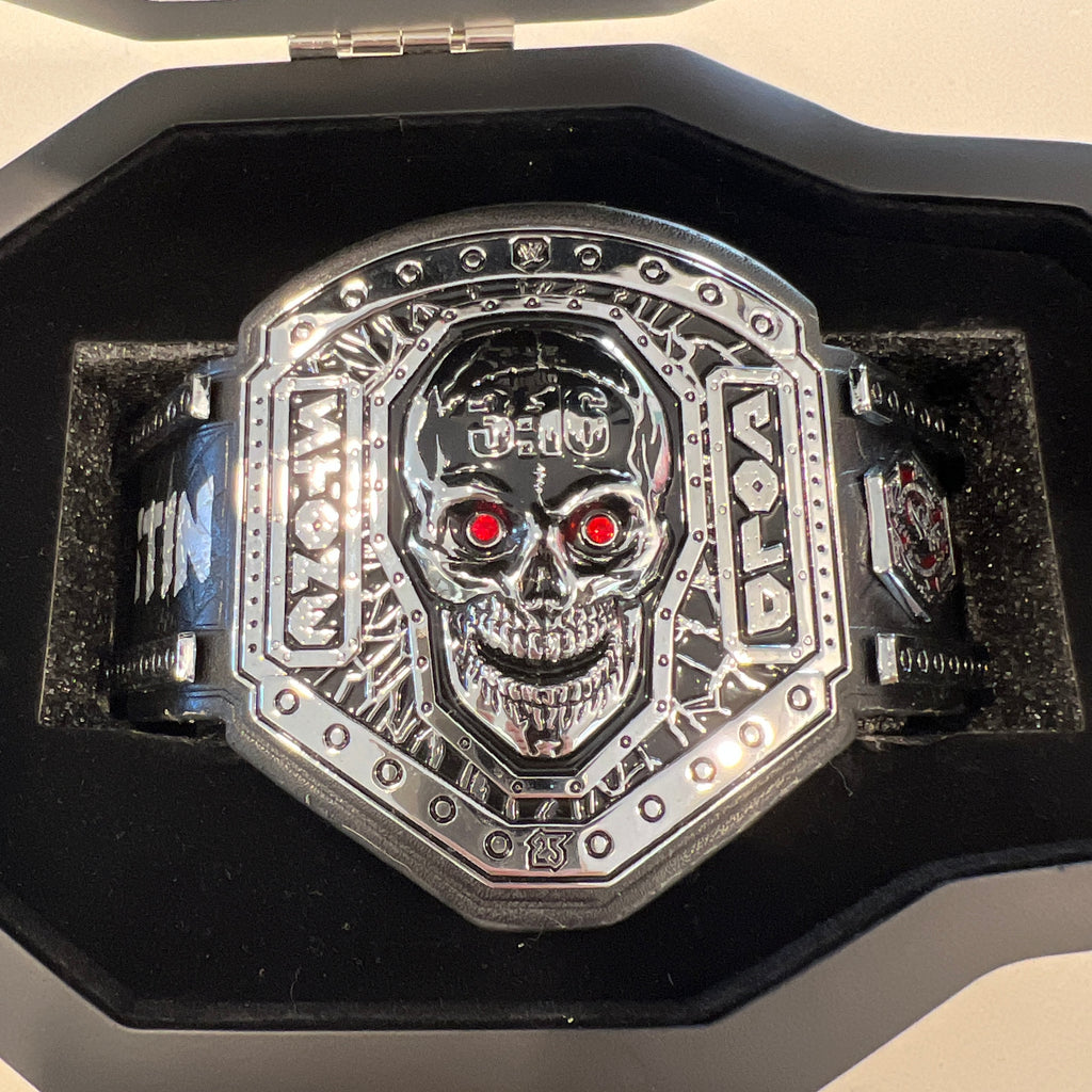 Stone Cold Steve Austin WWE Legacy Championship Collector's Mini Replica Title Belt
