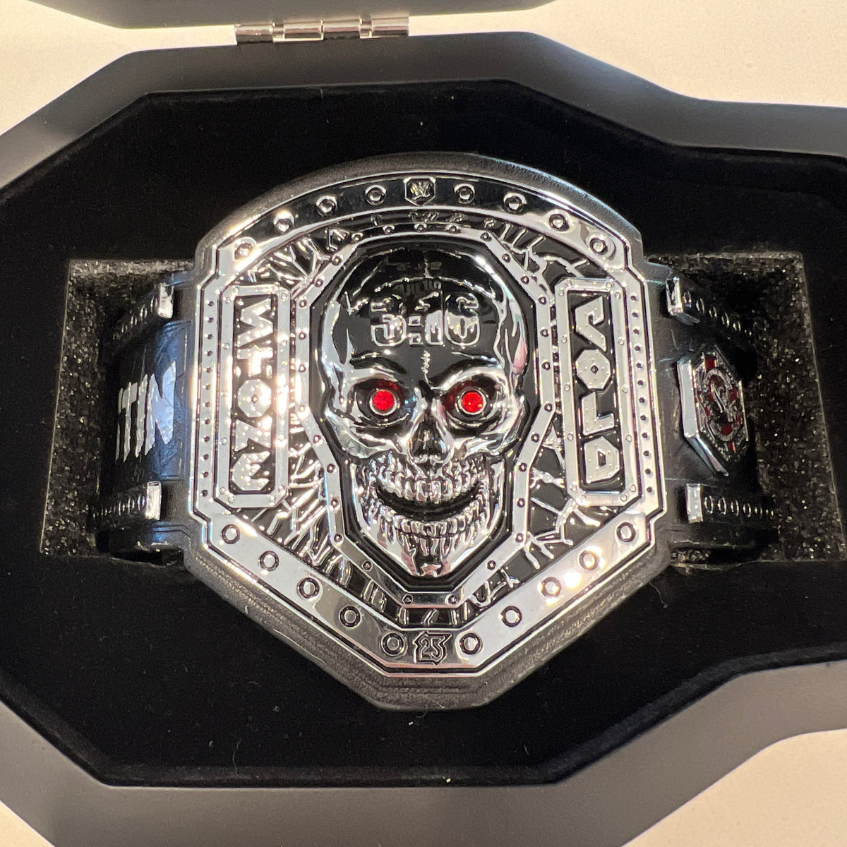 Stone Cold Steve Austin WWE Legacy Championship Collector's Mini Replica Title Belt