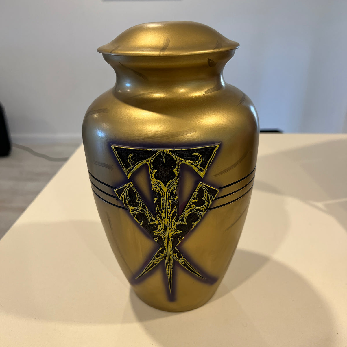 The Undertaker WWE Accolades Cross Replica Urn Merchandise Collectable