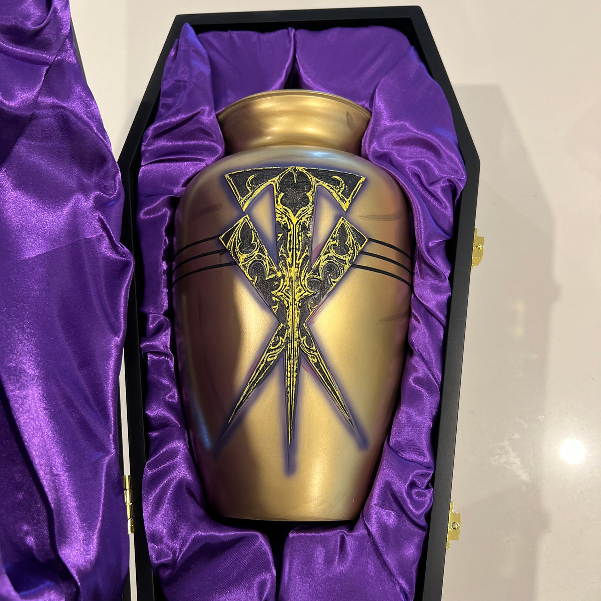 The Undertaker WWE Accolades Cross Replica Urn Merchandise Collectable