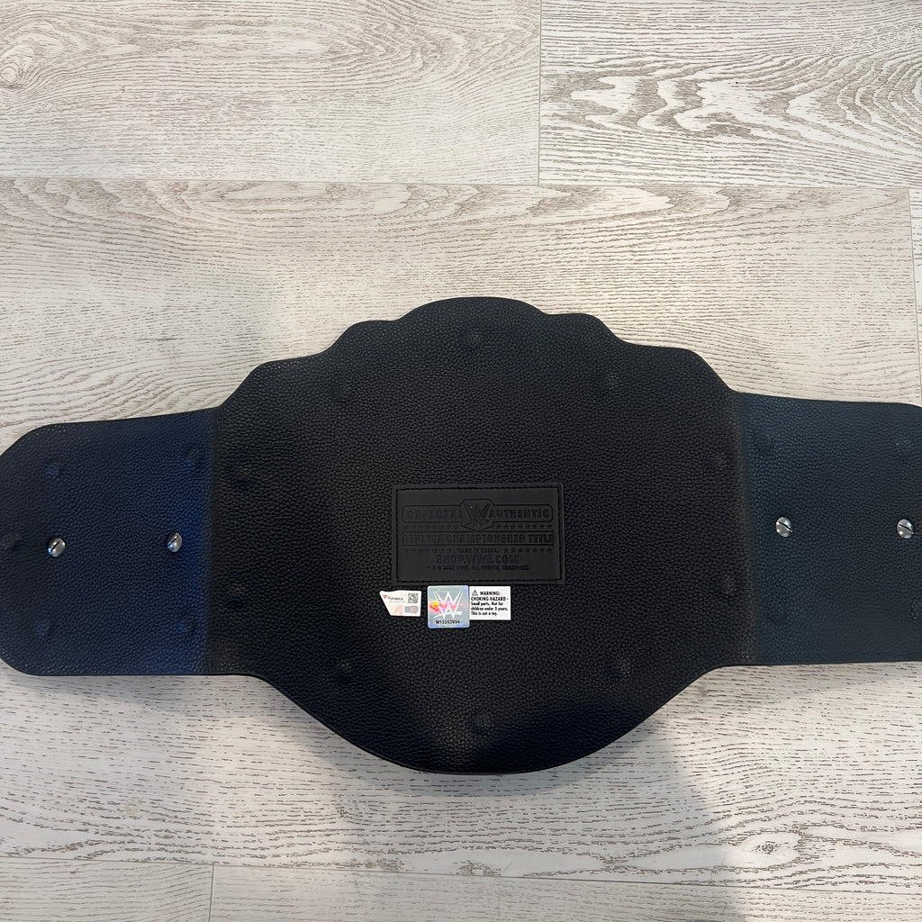 WWE Seth "Freakin" Rollins Autographed World Heavyweight Championship Replica Title Belt Signed
